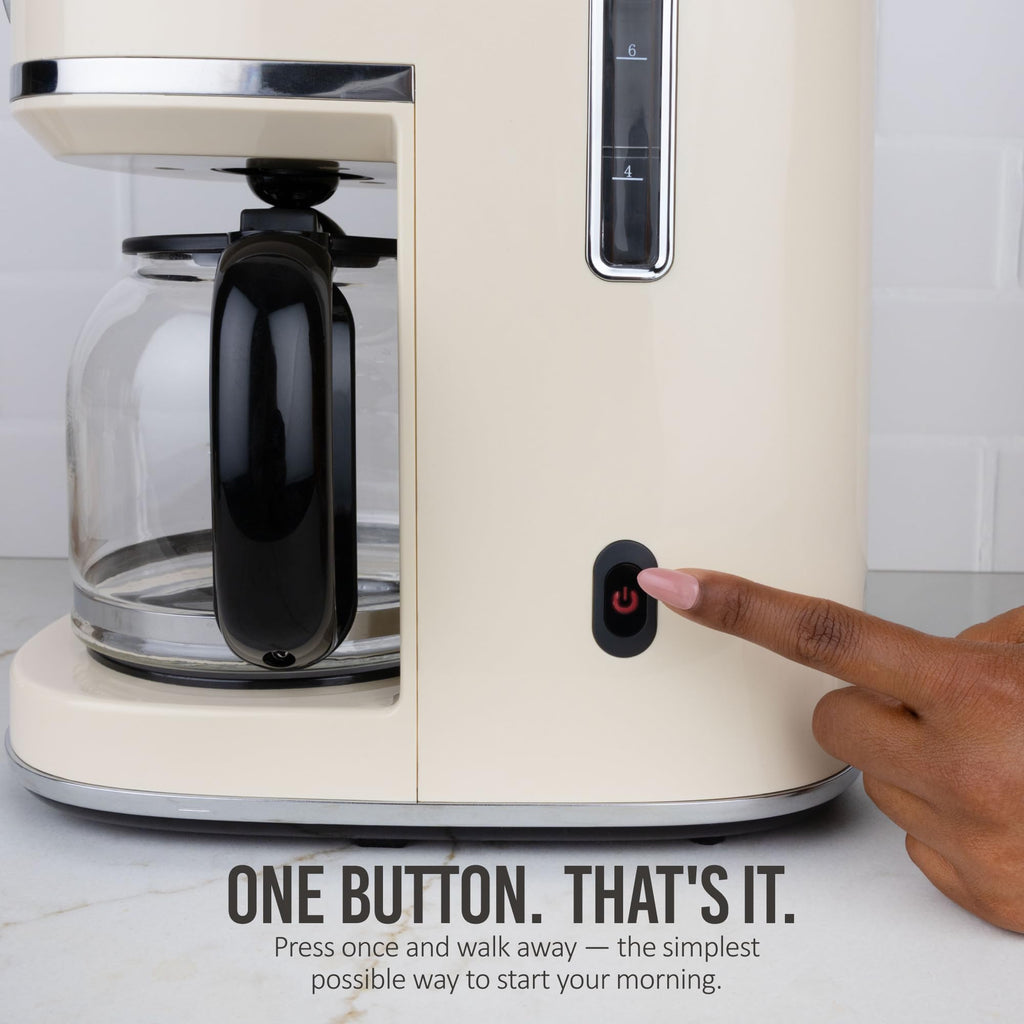 Cream 10 Cup Coffee Maker C668970