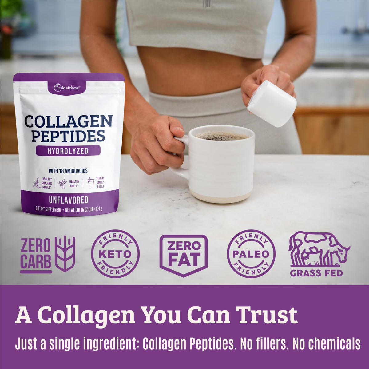 Hydrolyzed Collagen Peptides Powder G680