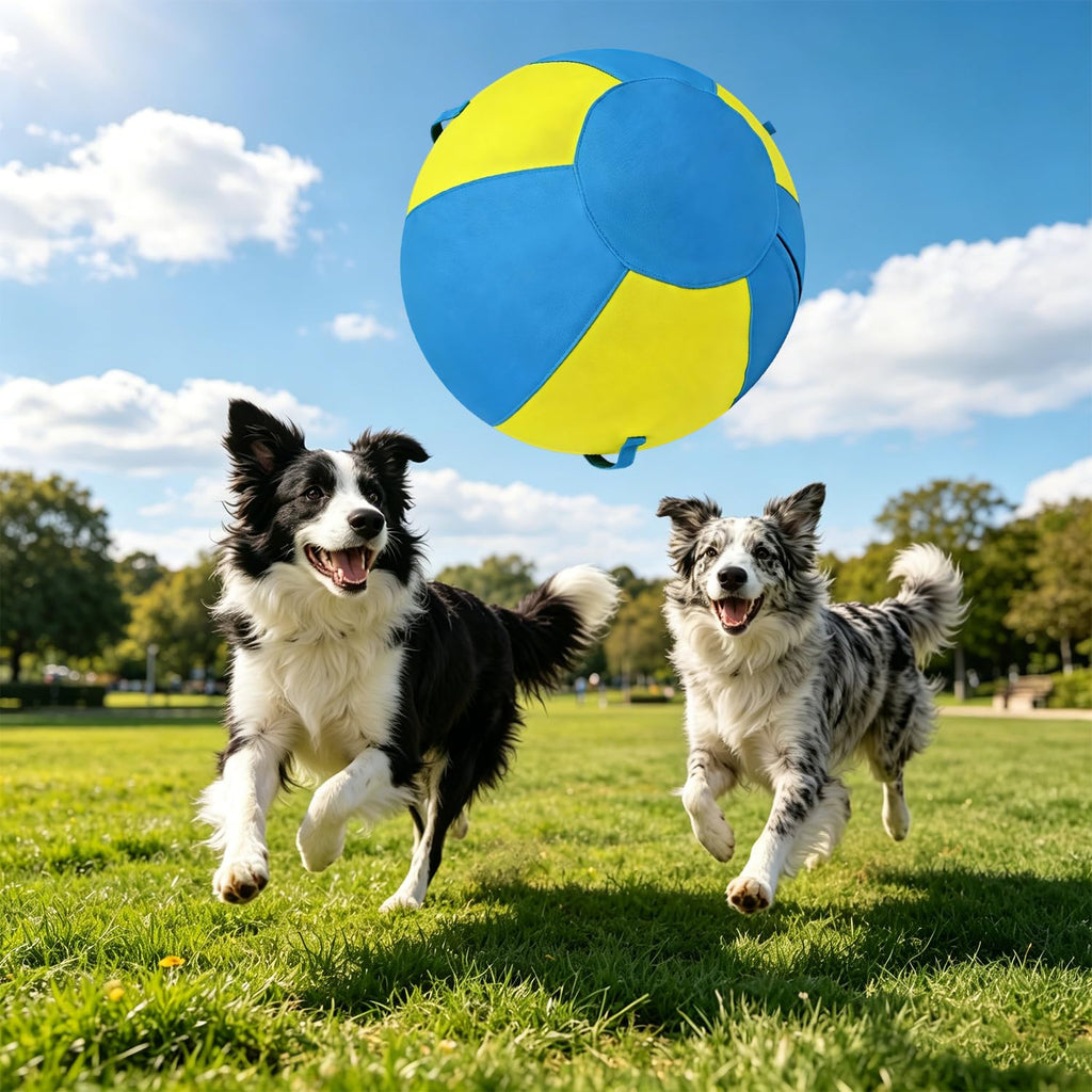 18 Inch Heavy Duty Dog Herding Ball with 3 Handles N33582
