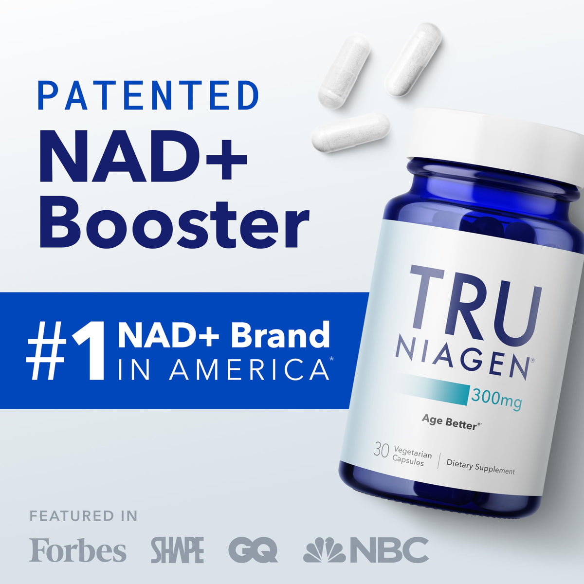 NAD+ Supplement Nicotinamide Riboside 300mg V67630