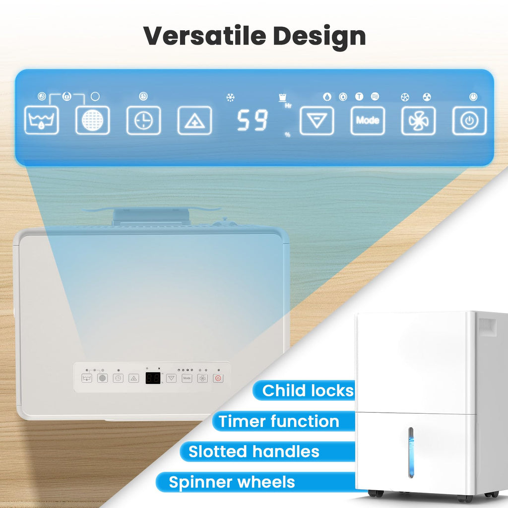 50 Pint Dehumidifier with Auto Shut Off F544