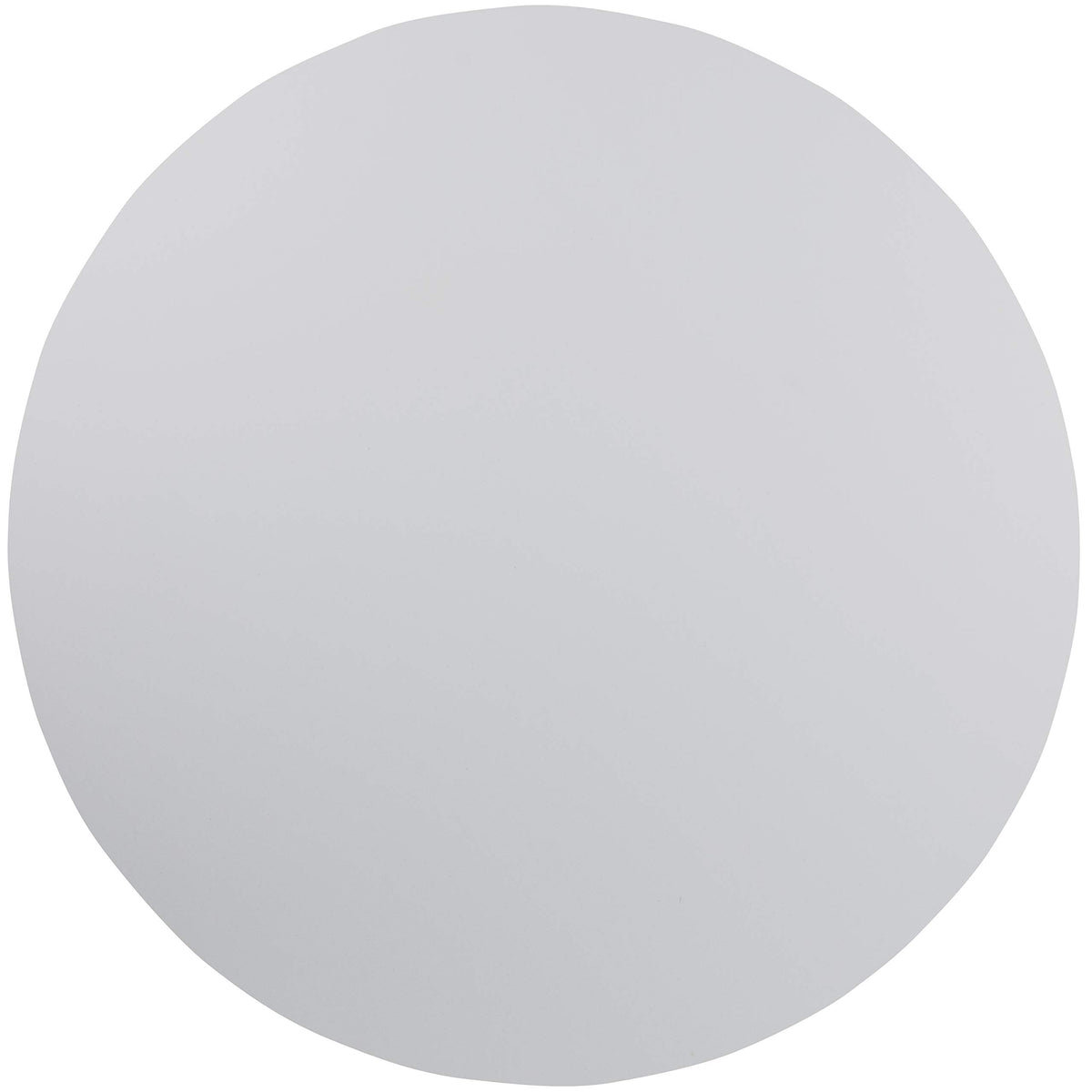6-Foot Round Granite White Plastic Folding Table E39461
