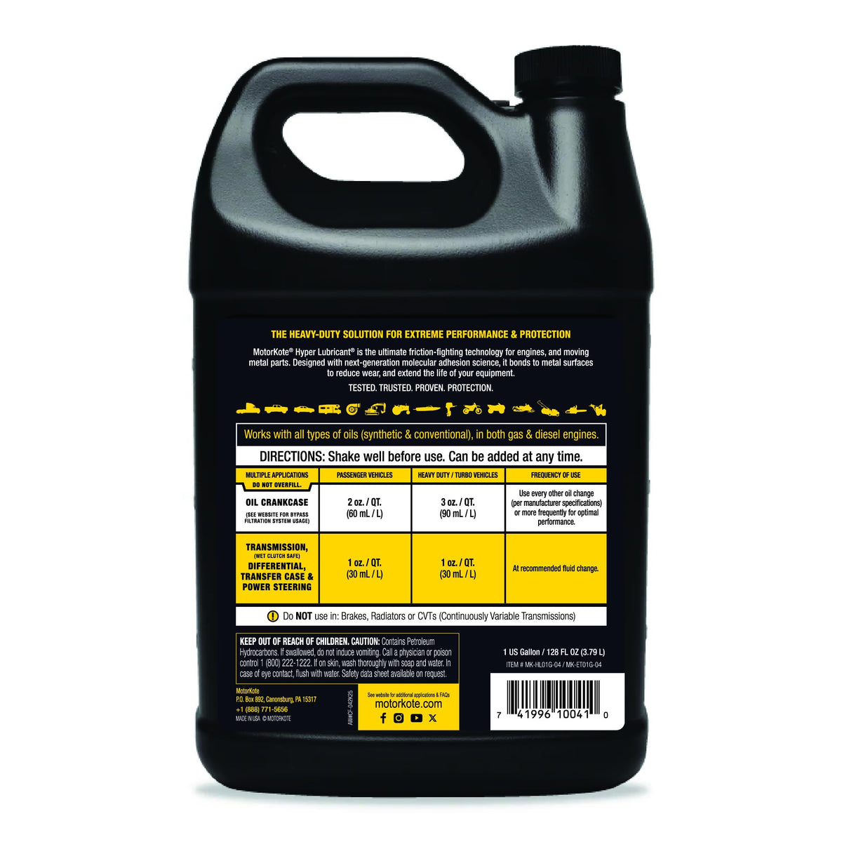 Heavy Duty Lubricant, 1-Gallon G753285