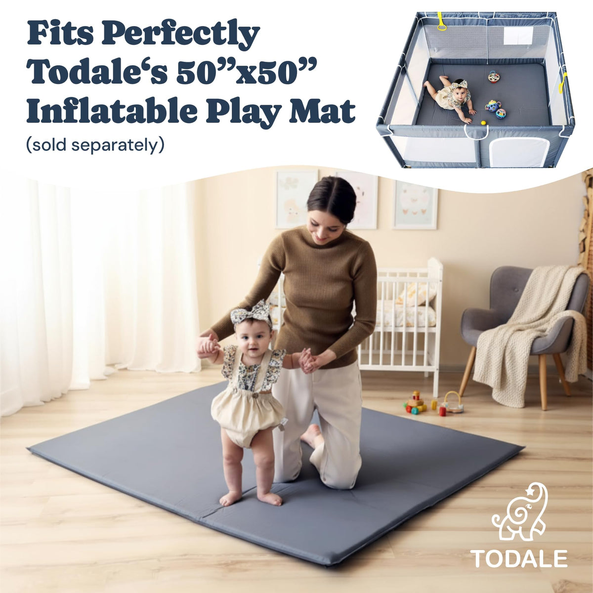 Foldable Play Pen W1586