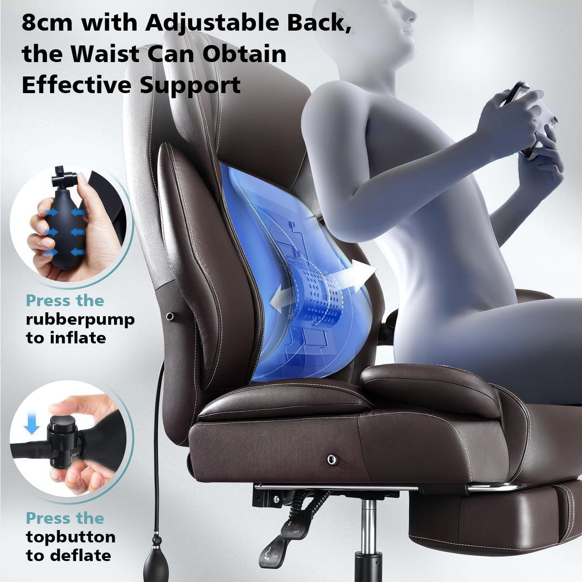 Big and Tall Heavy Duty Office Chair F3461