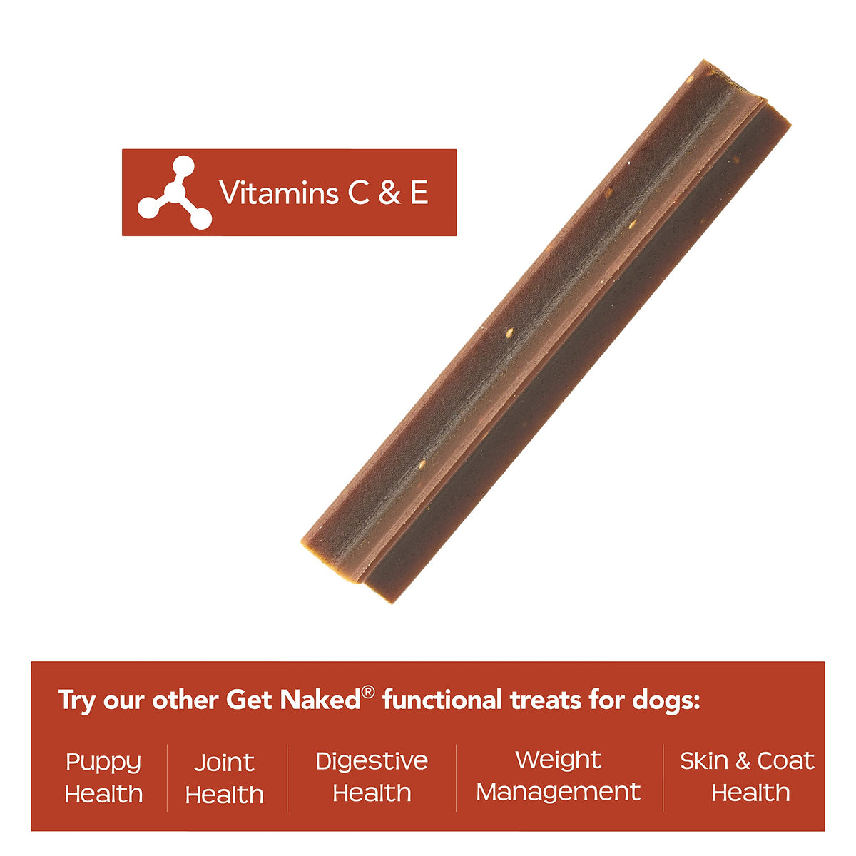 Grain-Free Dental Chew Sticks for Small Dogs, 6.2 oz E575