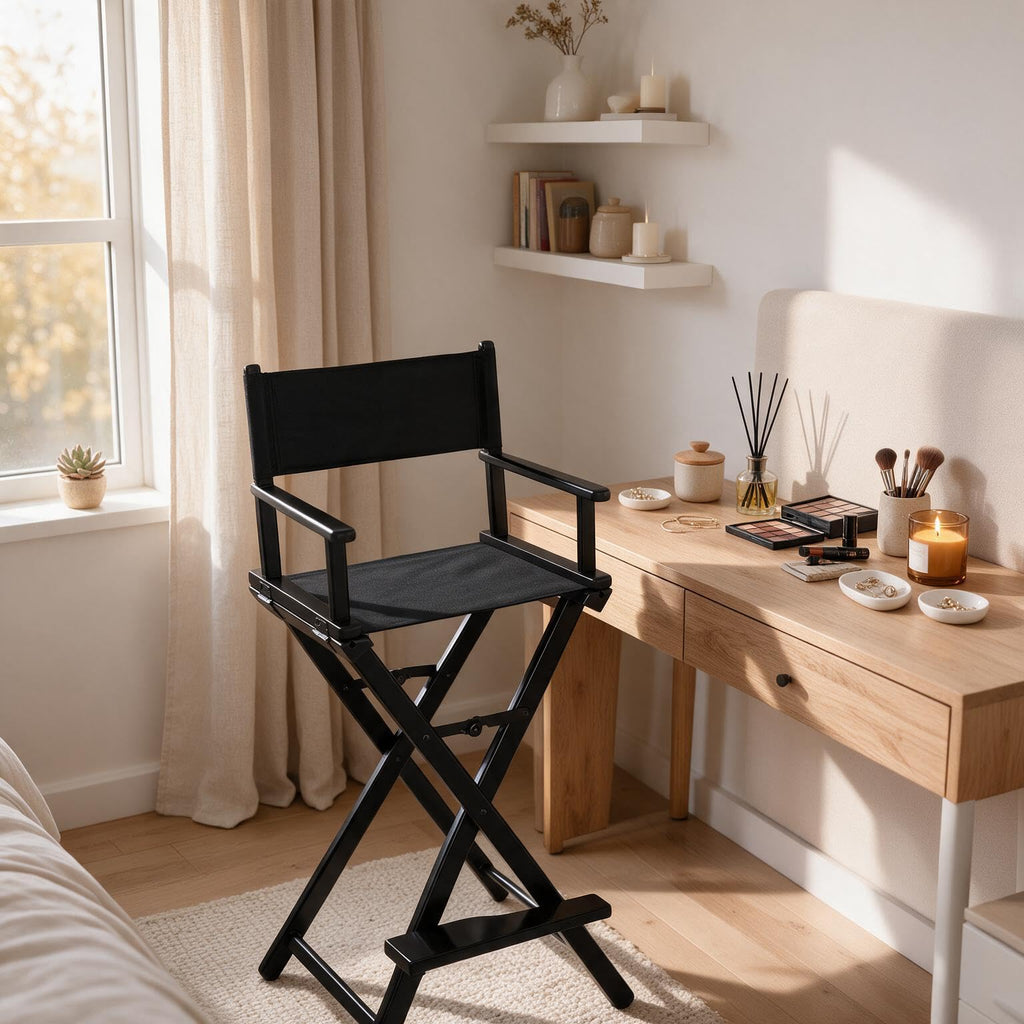 Folding Director Chair with Footrest X143