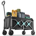 Lightweight Folding Wagon Cart, Black Z773