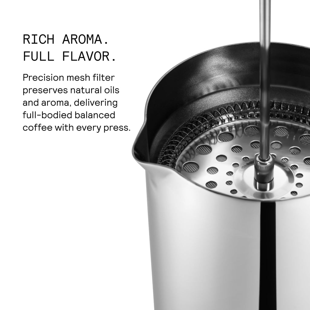 Stainless Steel Insulated Coffee Press B7108