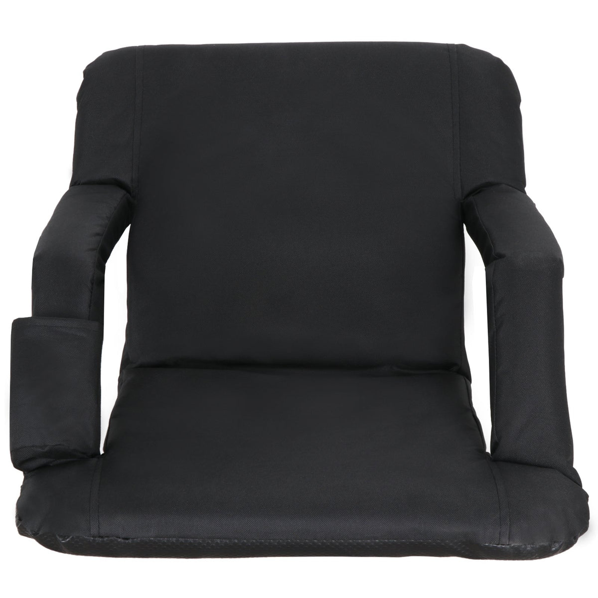 21" 25" Wide Padded Stadium Seat Chair with Back Support and Arms E1101