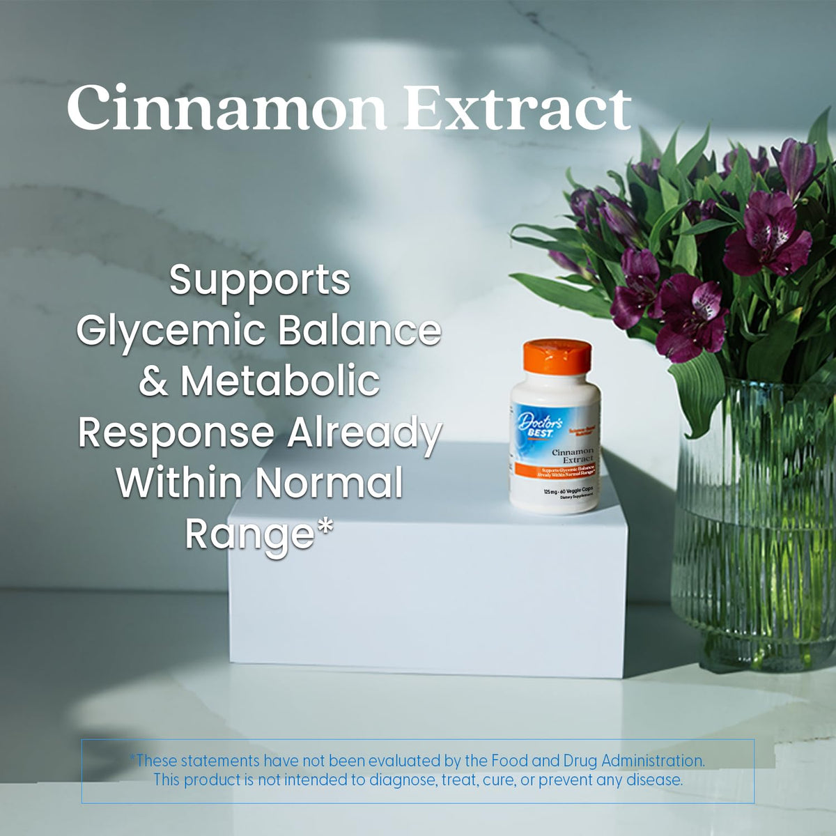 Cinnamon Bark Extract Capsules, 120 Veg Caps O142526