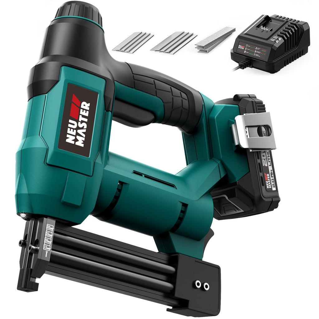 Cordless 18 Gauge 2 in 1 Brad Nailer/Staple Gun with Battery R7545