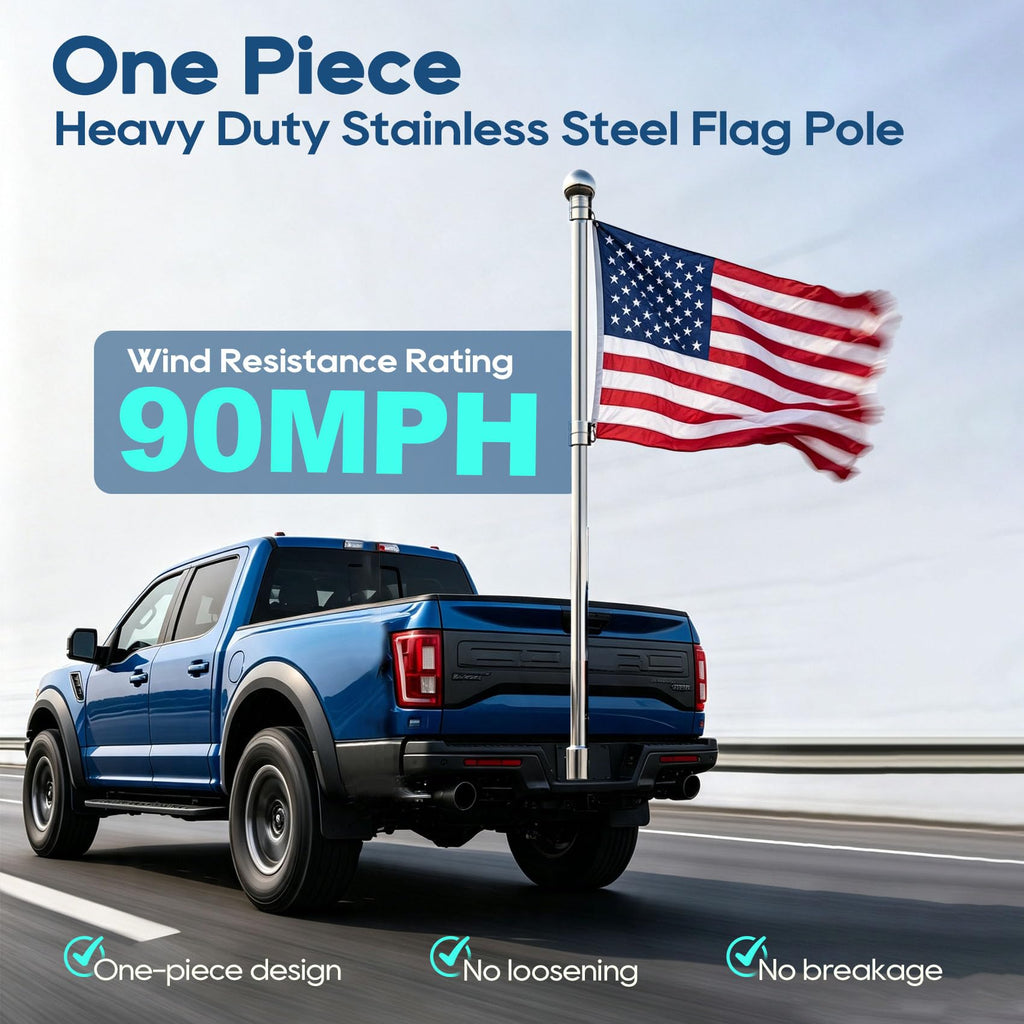 5FT One-Piece Flagpole 2-Pack I57944