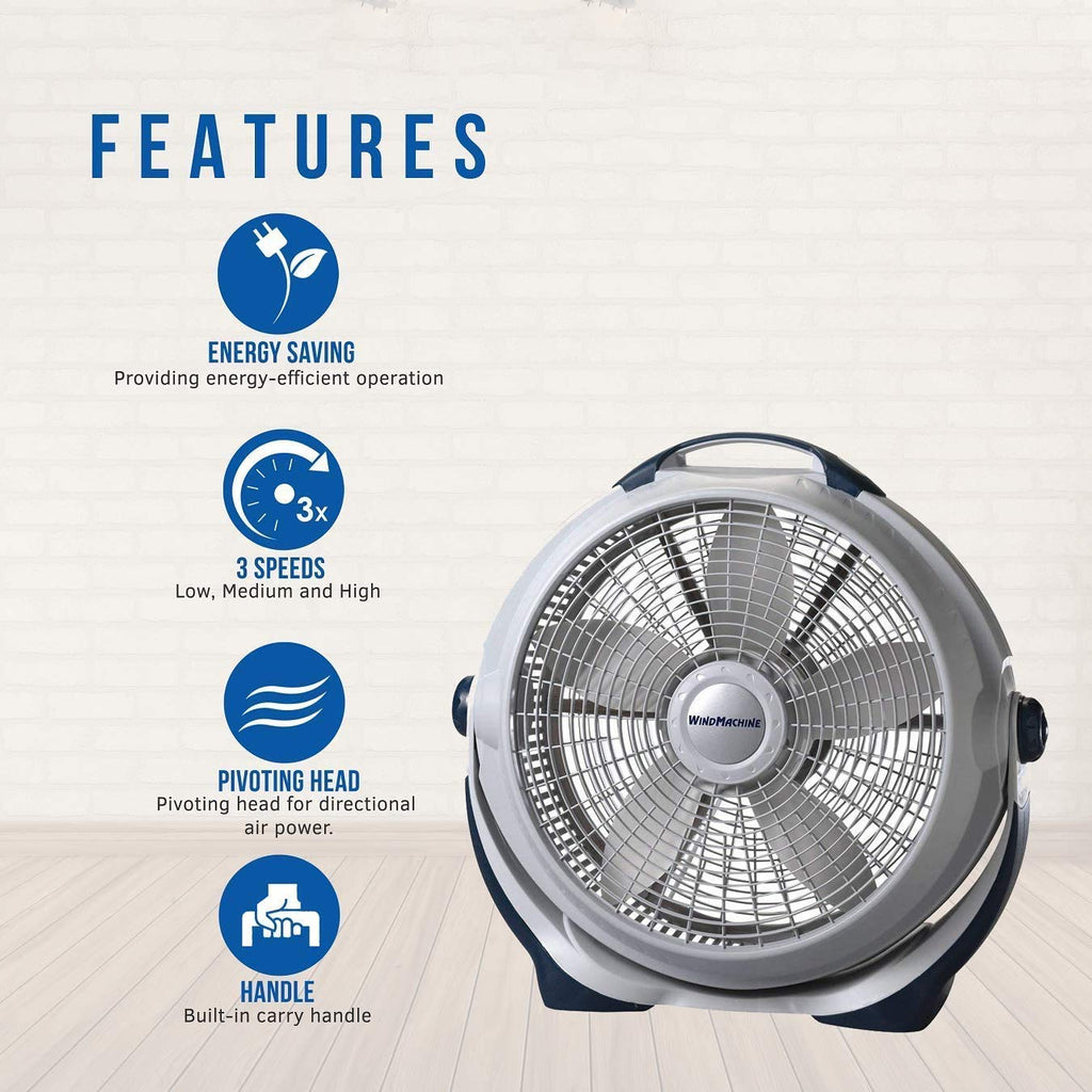 Black 20" Air Circulator M30402