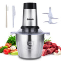Food Processor 500W Meat Grinder 14Cup Stainless Steel Bowl J524