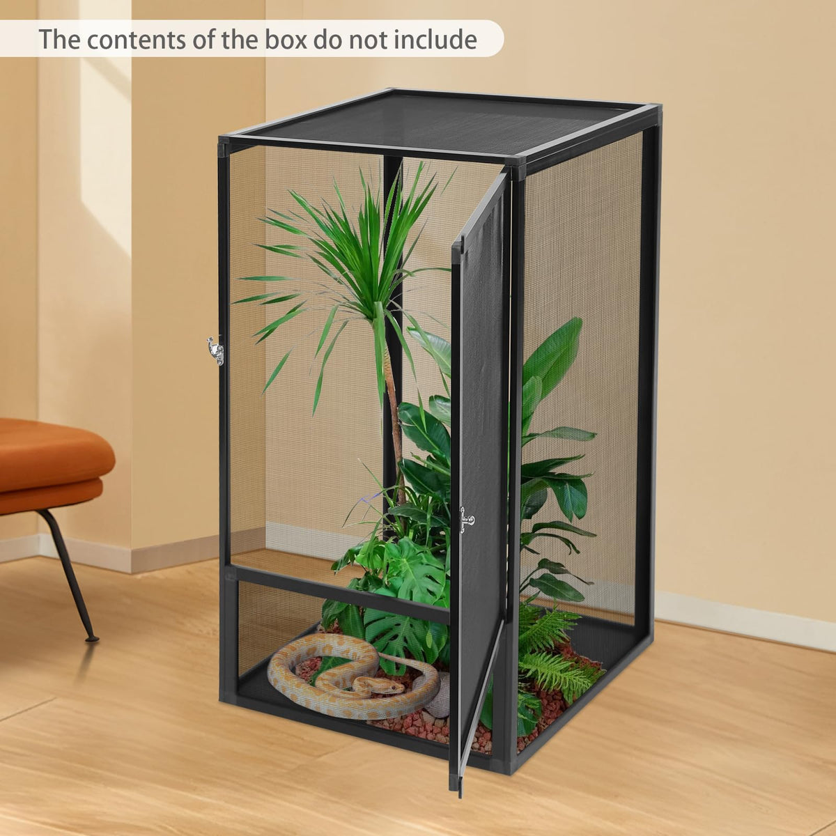 Reptile Mesh Cage Screen Terrarium Enclosure I628