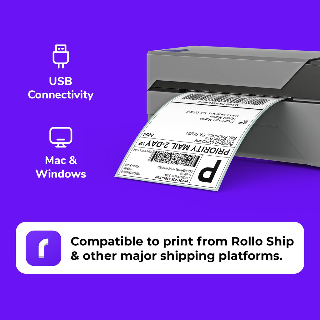 USB 4x6 Thermal Printer Q851692