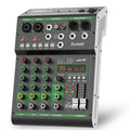 4 Channel Audio Mixer with Bluetooth and USB K8065