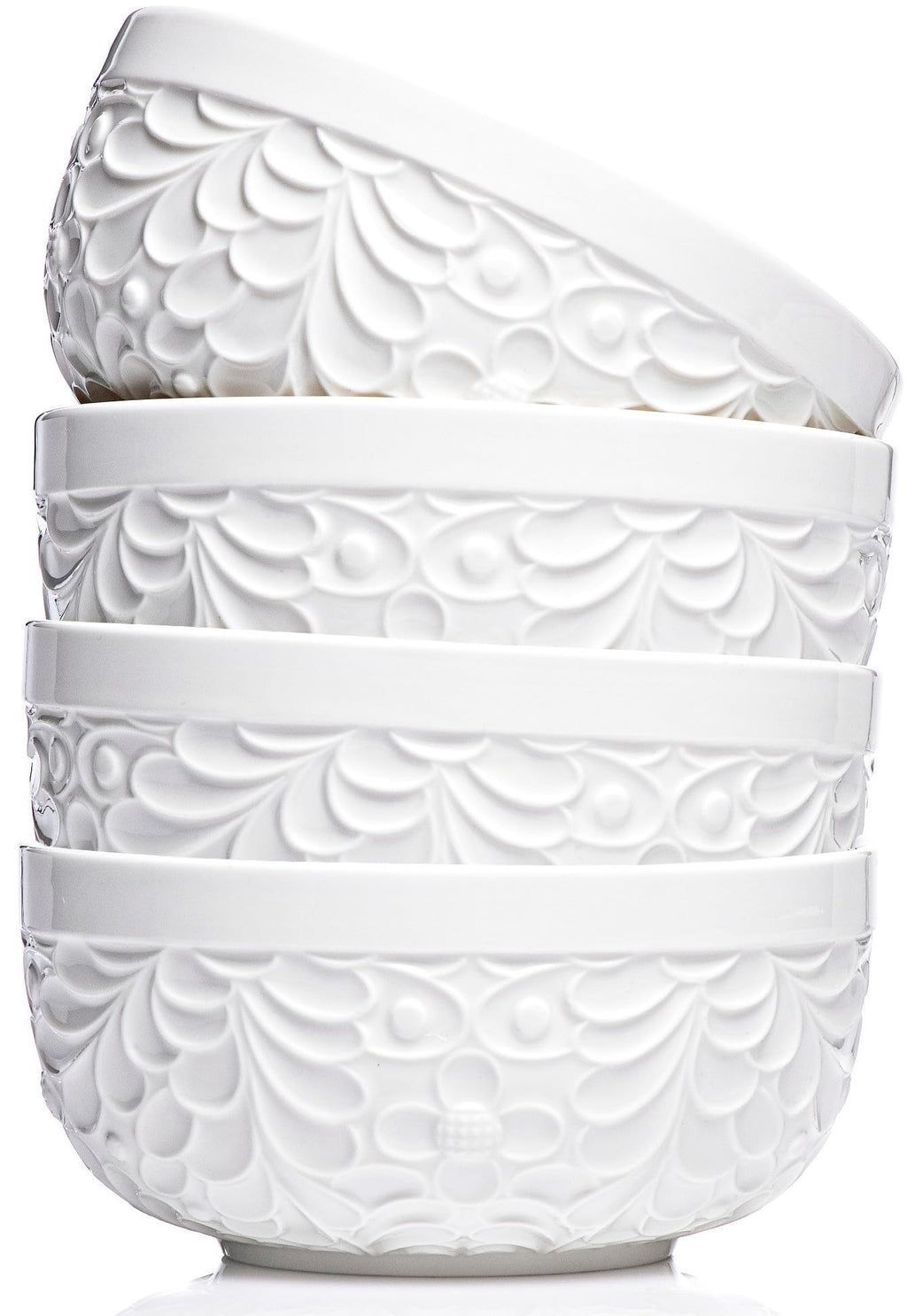 22 Oz Ceramic Bowls Set of 4 V614