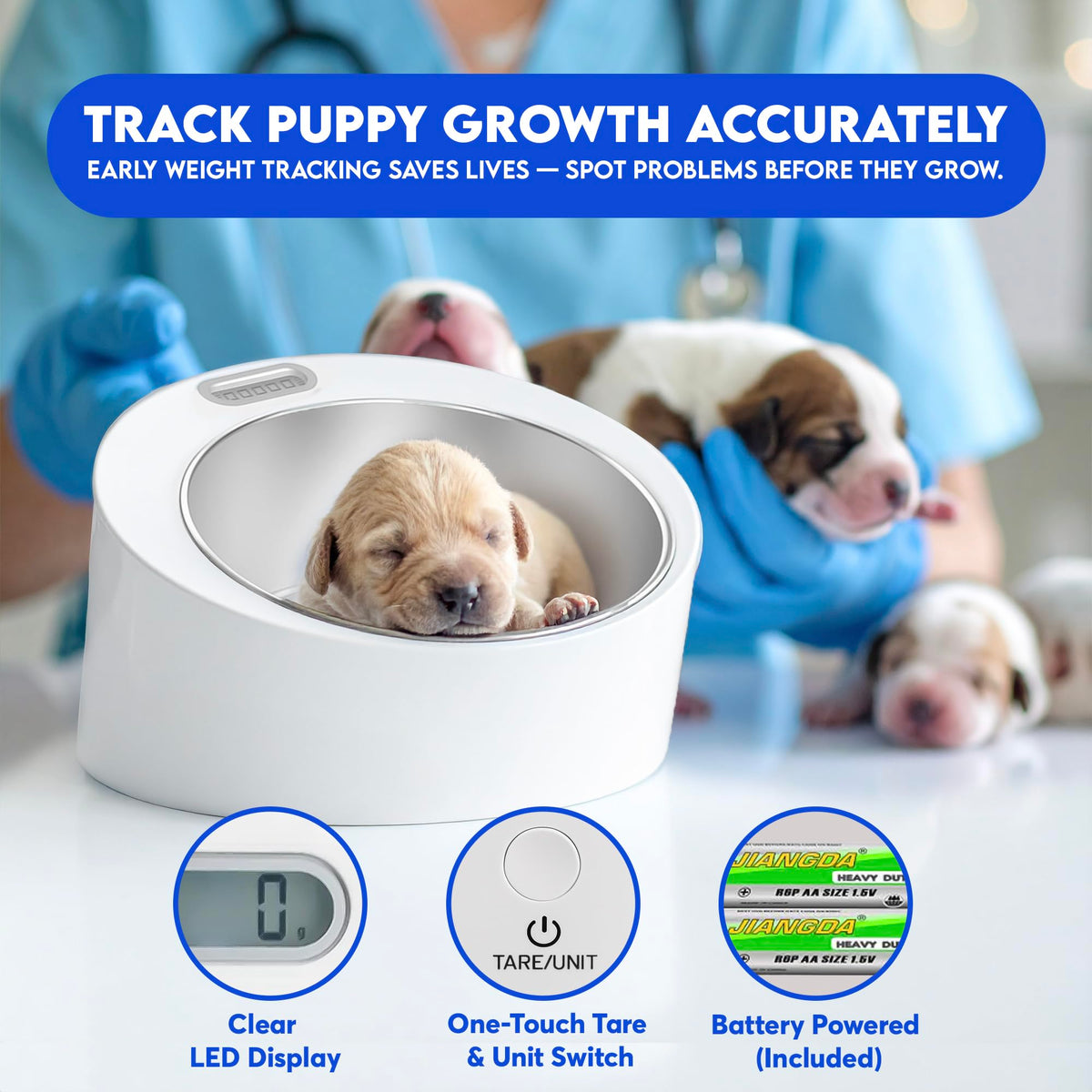 Digital Weight Scale with Stainless-Steel Bowl V476