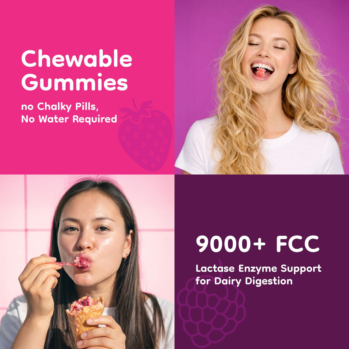 Lactase Enzyme Gummies U828