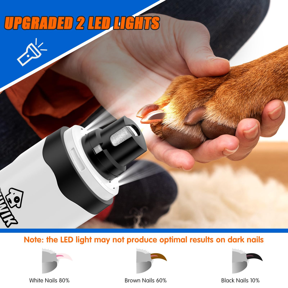 Dog Nail Trimmers with Light I551351
