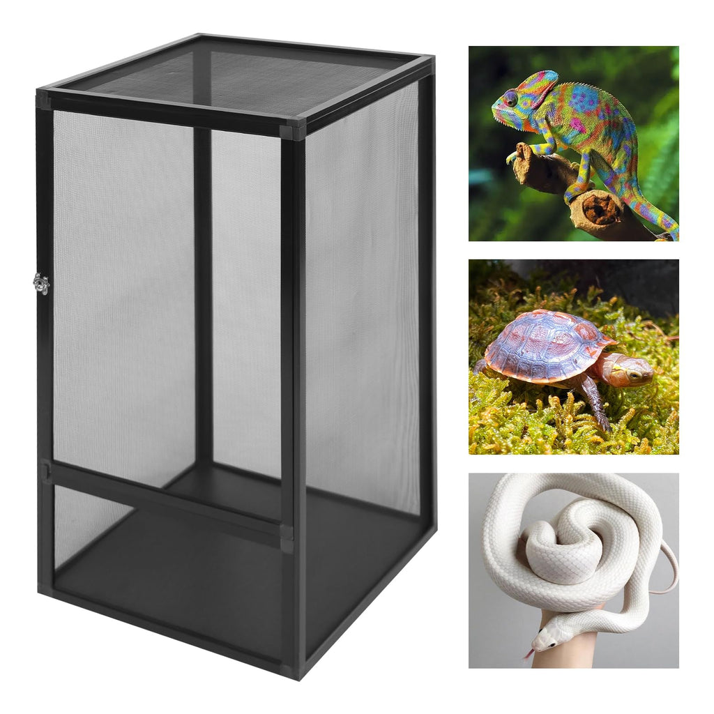 Reptile Mesh Cage Screen Terrarium Enclosure I628