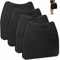 4 Pack Waterproof Portable Foam Stadium Seat Cushion with Handle Z809804