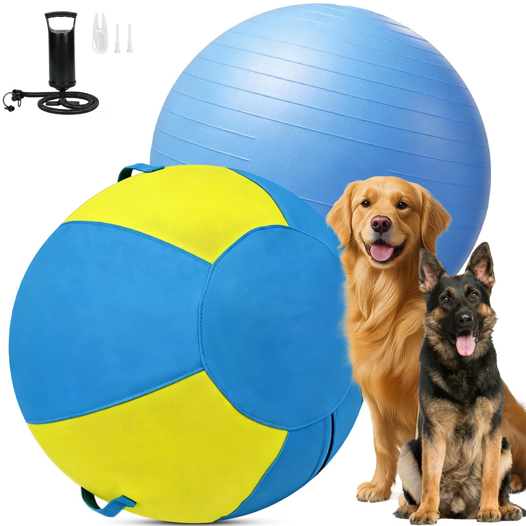 18 Inch Heavy Duty Dog Herding Ball with 3 Handles N33582