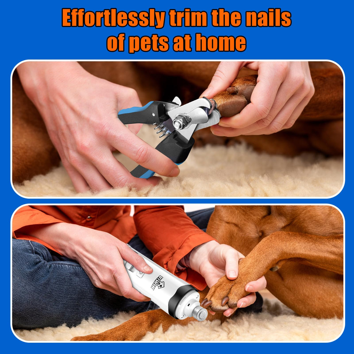 Dog Nail Trimmers with Light I551351
