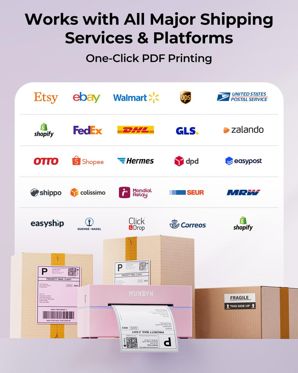 Bluetooth Thermal Label Printer J36326