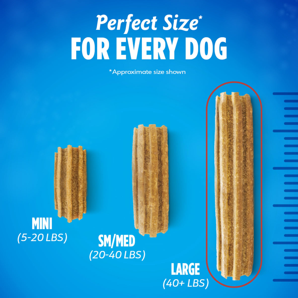 Daily Dental Chews for Large Dogs, 18 ct J98204