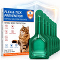 Waterproof Topical Flea & Tick Preventative for Cats, 6 Doses R95982