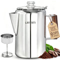 Stainless Steel 9 Cup Coffee Percolator U826607