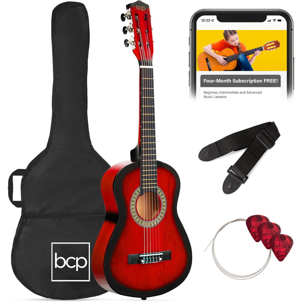 30in Kids Acoustic Guitar Starter Kit with Case T799224