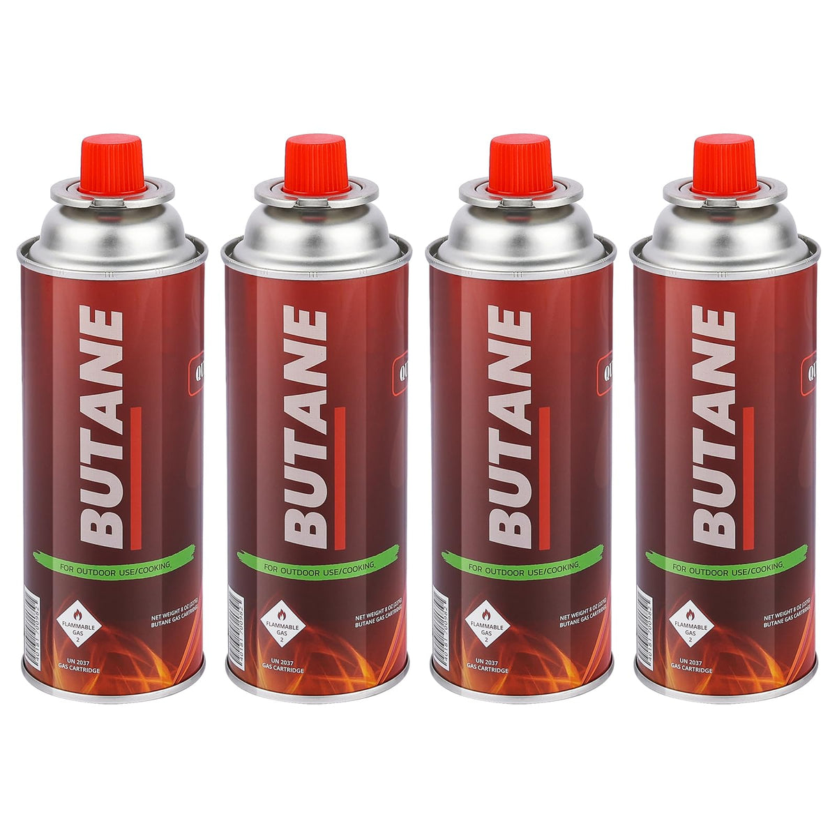 4 Pack Butane Fuel Canisters I1057