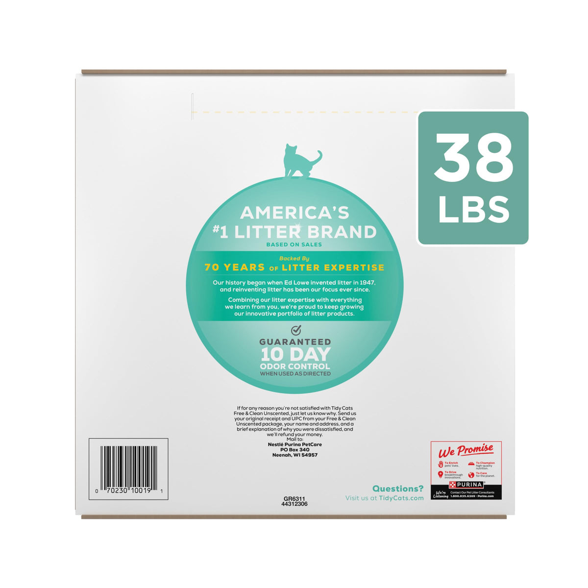 Unscented Clumping Cat Litter C4513