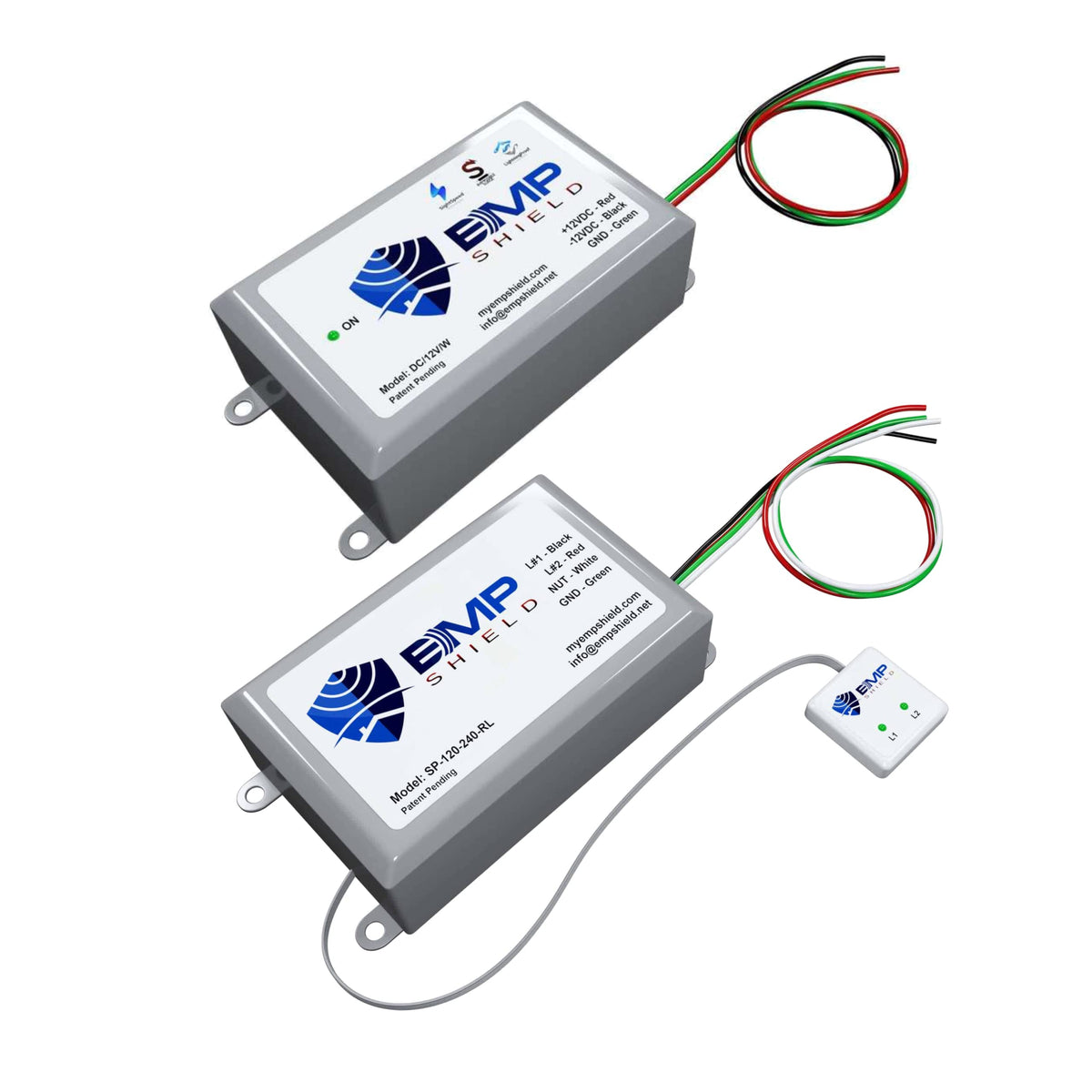 EMP Lightning Protection Flush Mounted Breaker Box and 12 Volt DC M398560
