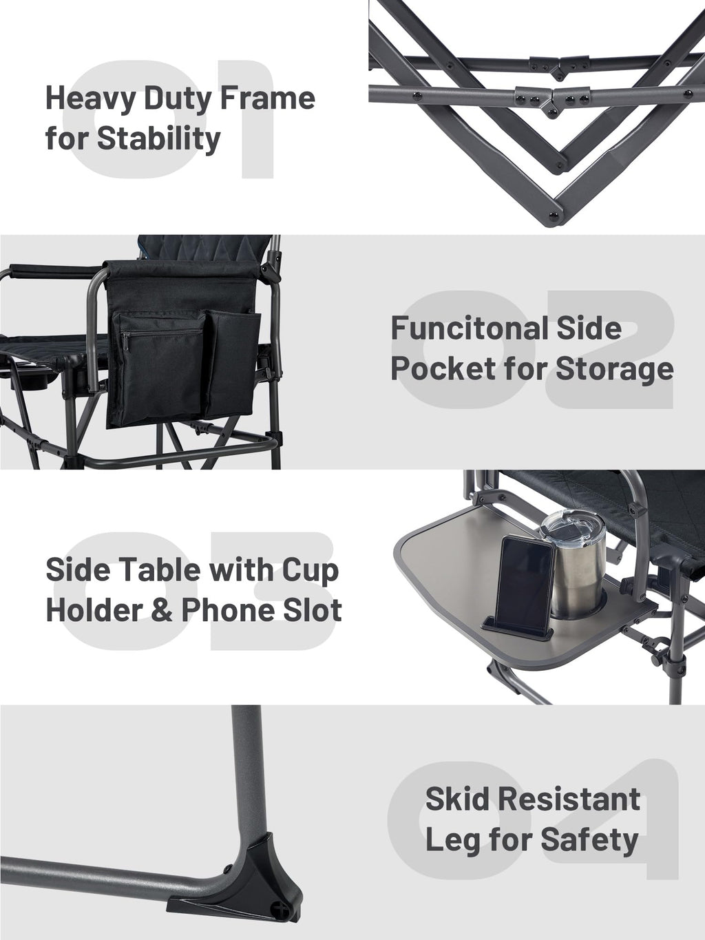 Heavy Duty Camping Chair E804699