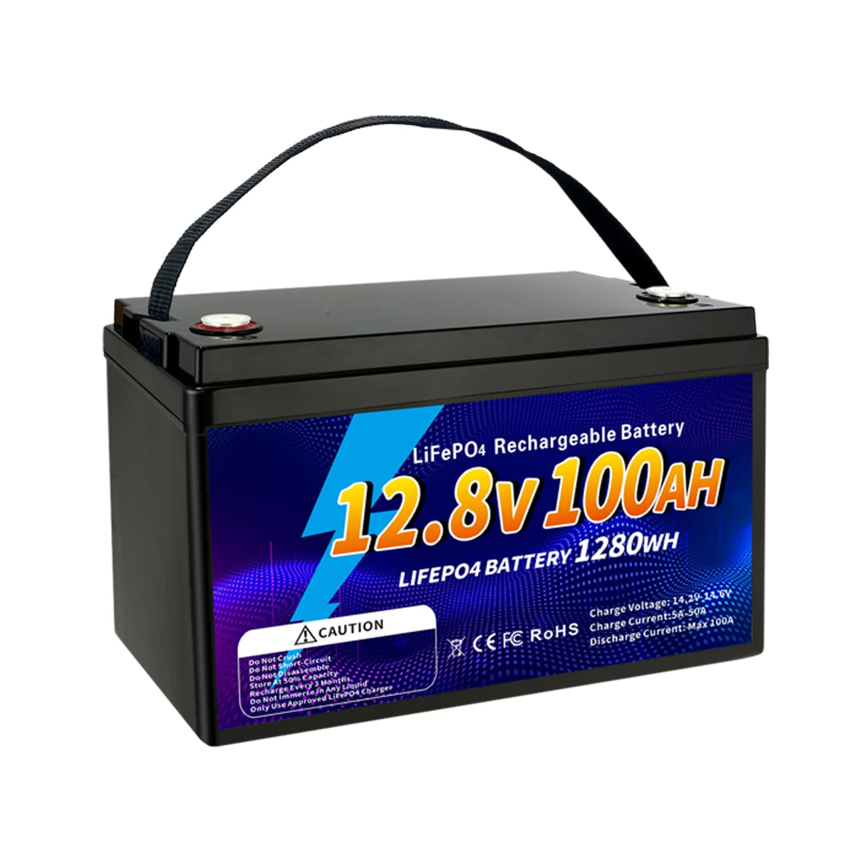 12V 100Ah LiFePO4 Battery I4798