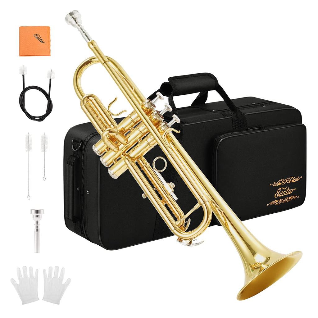 Bb Standard Trumpet Set with Hard Case and 7C Mouthpiece J8046
