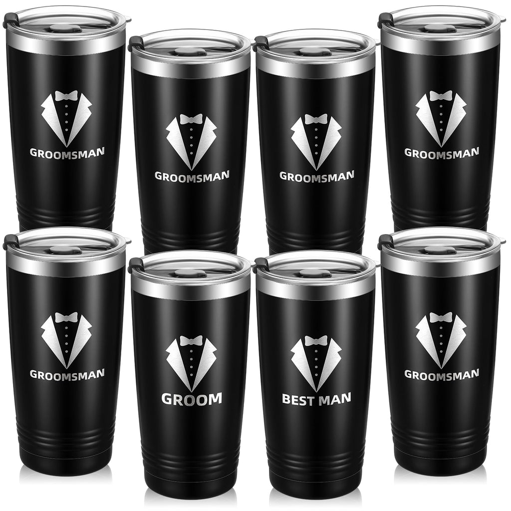 8 Pack 20 oz Tumbler with Lid L5547