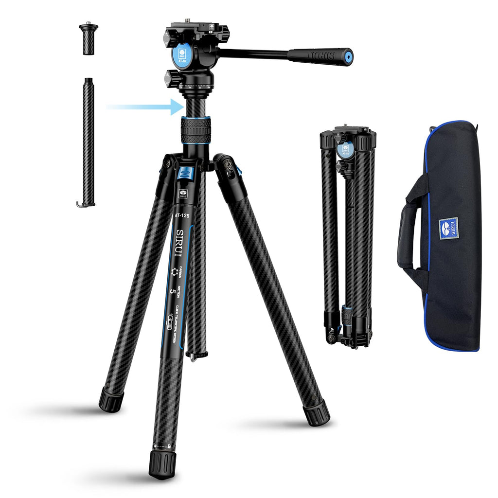 Carbon Fiber Tripod with Panoramic Fluid Head M67838