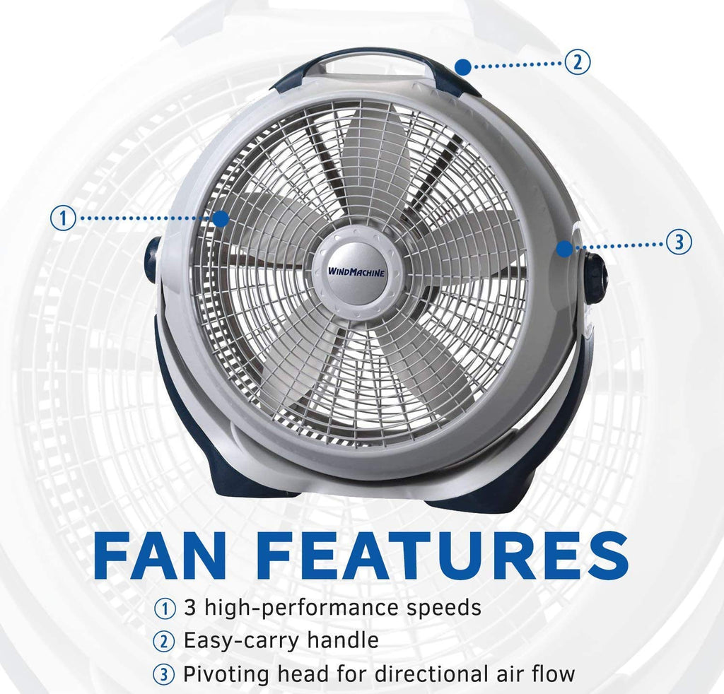 Black 20" Air Circulator M30402