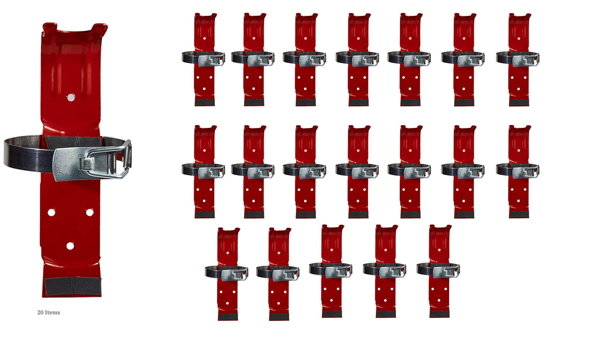 20 Pack 2.5 lb Fire Extinguisher Bracket P146