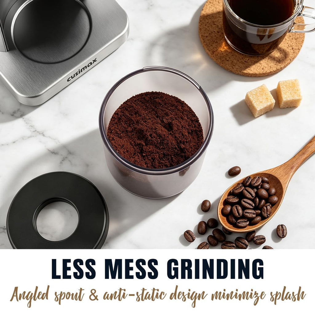Electric Burr Coffee Grinder 48 Grind Settings O2409