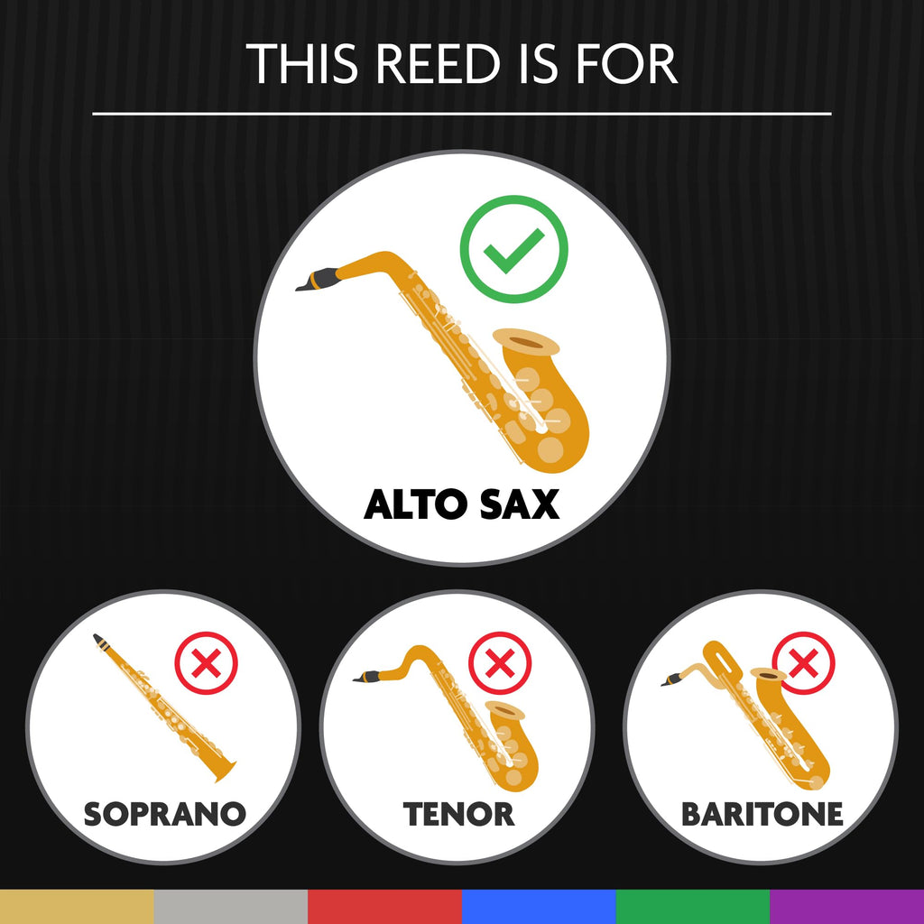 Alto Saxophone Reed Strength 2.50 Synthetic U123208