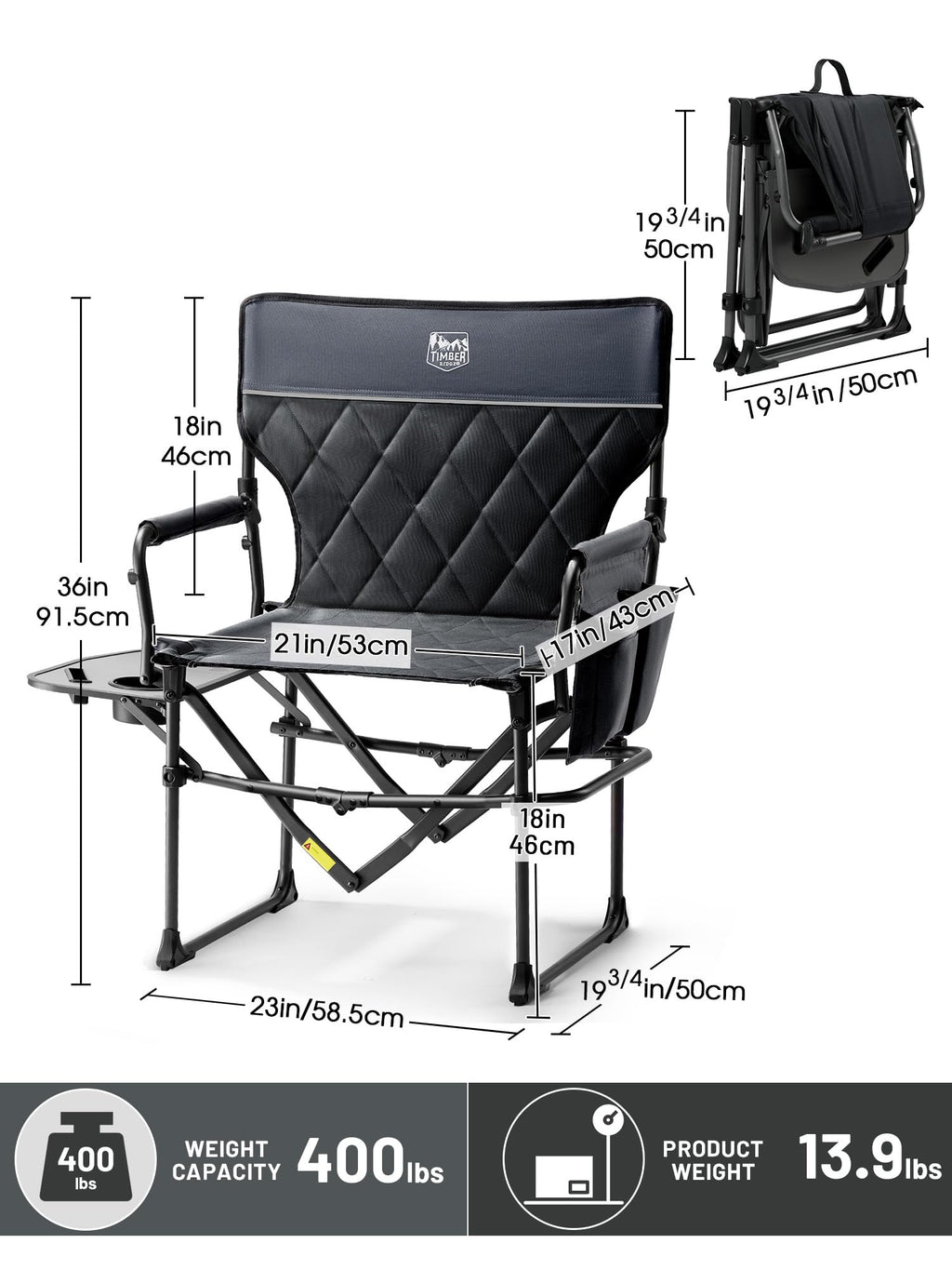 Heavy Duty Camping Chair E804699
