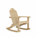Unfinished Treated Pine Wood Outdoor Rocking Chair X9613