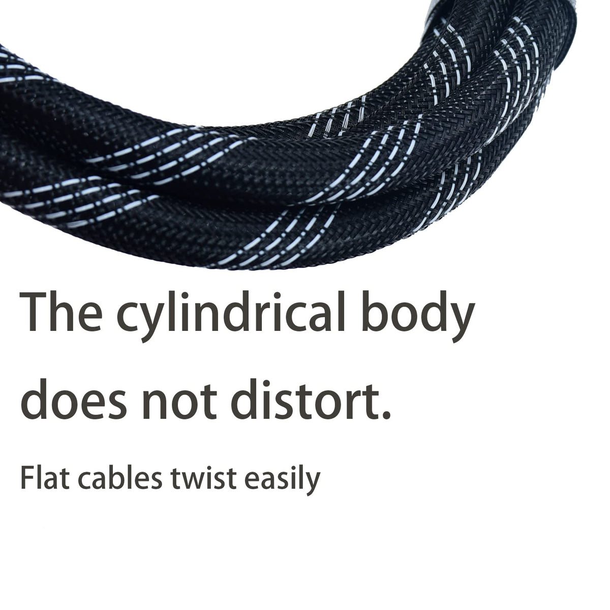 10ft 12awg Braided Speaker Cable E466887